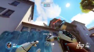 Overwatch Match  Symmetra Support [upl. by Yerok]