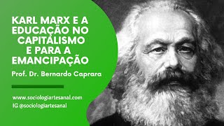 Karl Marx e a educação no capitalismo e para a emancipação  Sociologia da Educação 2 [upl. by Jahncke571]