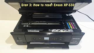 Reset Epson XP 530 Waste Ink Pad Counter [upl. by Monro481]