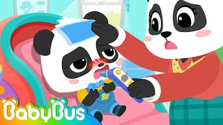 First Time at the Hospital 🚑🏥  Little Baby Panda World 4  Nursery Rhymes  Kids Songs  BabyBus [upl. by Eiddal]