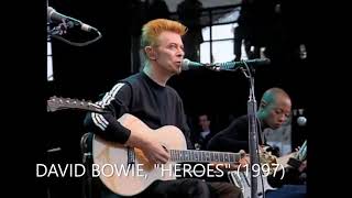 DAVID BOWIE quotHEROESquot live 1997 [upl. by Woermer831]