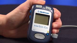 Interstim iCon Programmer For Medtronic Bladder or Bowel Control Therapy Turning On amp Off [upl. by Jerrilyn]