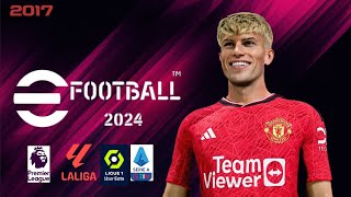 PES 2017 PATCH 2024 PC [upl. by Julia]