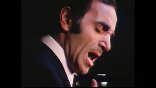 Charles Aznavour  Sa jeunesseHier encore 1968 [upl. by Olocin]