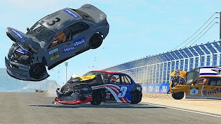 Fatal Crashes  Racing Edition 1  BeamNG Drive [upl. by Ymled]