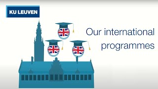 Study at KU Leuven Belgium introduction to our programmes  International university students [upl. by Mroz]