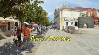 Kroatien  Istrien  Stadt Porec in HD [upl. by Everard]