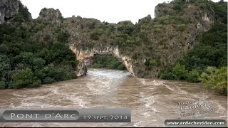 Ardèche  Crue compilation 4K [upl. by Adnawat]