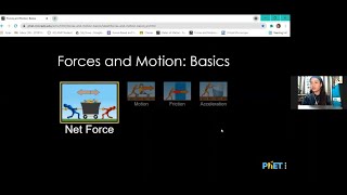 PhET Interactive Simulations Force and Motion Basics Tutorial [upl. by Chew]