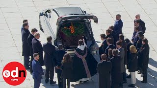 General Franco’s Body Exhumed From Madrid Mausoleum [upl. by Taro]