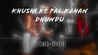 Khushi ke pal Kahan dhundu slowedreverb song [upl. by Arella538]