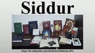 Siddur [upl. by Enileqcaj]