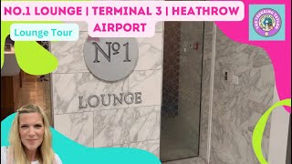 No1 Lounge Tour  Terminal 3  Heathrow [upl. by Ugo]