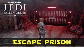 How to Escape from Prison  Star Wars Jedi Fallen Order [upl. by Adelia]