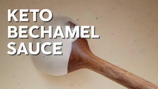 Keto bechamel sauce – Gluten free recipe [upl. by Ellehcar318]