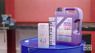 Motor oil change with LIQUI MOLY [upl. by Onitram]