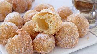 Buñuelos de Viento 💨  SIN LEVADURA  ¡RECETA TRADICIONAL [upl. by Genie327]