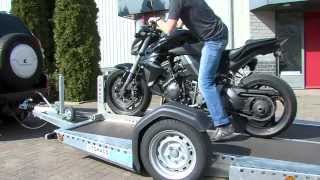 Motortrailer van Tohaco  Luchtgeveerde aanhanger [upl. by Ayatnahs]