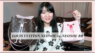 LOUIS VUITTON NEONOE vs NEONOE BB REVIEW amp COMPARISON [upl. by Cord160]