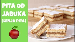 Pita od jabuka  Lenja pita  najbolji recept [upl. by Gaspar]