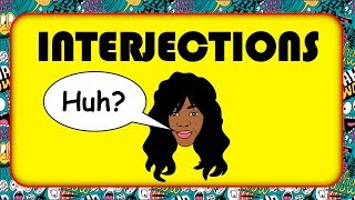 WHAT ARE INTERJECTIONS  Common English Interjections and HOW to use them [upl. by Esalb]