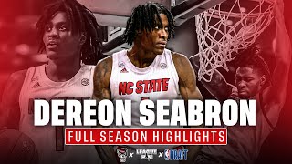 Dereon Seabron Full 2122 NC State Highlights  Elite Slasher amp NBA Draft Prospect [upl. by Moreta]