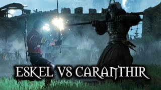 The Witcher 3 Wild Hunt  Eskel vs Caranthir [upl. by Orag253]