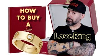 HOW TO BUY A CARTIER LOVE RING [upl. by Maye]