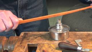 Making a Violin Bow 2 Bending the Stick [upl. by Annat]