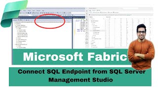 How to connect Microsoft Fabric Lakehouse SQL Endpoint from SQL Server Management Studio [upl. by Chelsey572]