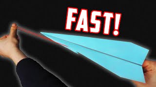 How To Make A Rubber Band Launching Paper Plane Worlds fastest paper plane [upl. by Brosy]