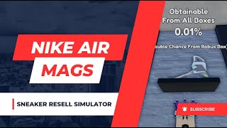 I GOT NIKE AIR MAGS  Roblox Sneaker Resell Simulator [upl. by Nassir]