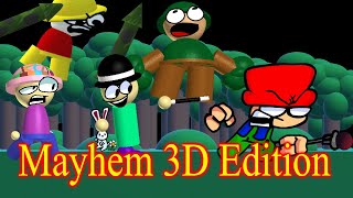 FNF VS Dave and Bambi  3D Mayhem Edition  Part 1 [upl. by Hsak]