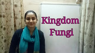 Kingdom Fungi  Biological classification part4  Class XI  Lecture 32 [upl. by Thevenot]