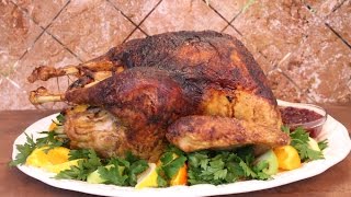 Juicy Whole Roasted Turkey No Brine Needed  I Heart Recipes [upl. by Leid432]