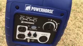 powerhorse 2000 generator review from northern tool [upl. by Enrico422]