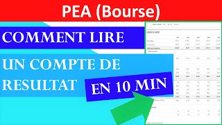 ✔️ COMMENT LIRE UN COMPTE DE RÉSULTAT EN 10 MINUTES [upl. by Vola]