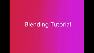 Blending Colors Tutorial Firealpaca [upl. by Ynnaffit372]