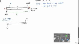 Rigid Body Kinetics with Rotation  Engineering Dynamics [upl. by Imoen389]