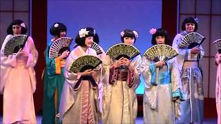 The Mikado Three Little Maids From School  Eastbourne Gilbert amp Sullivan Society 2017 [upl. by Nywra571]