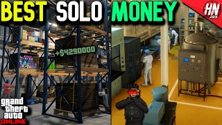 10 Best Ways To Earn Money SOLO In GTA Online [upl. by Eenat821]