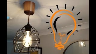 Install a Light Fitting  IKEA Hemma [upl. by Esahc]