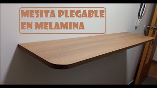 MESITA PLEGABLE DE MELAMINA FACIL DE HACER [upl. by Ann-Marie]