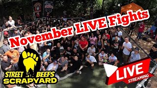 Live Streetbeefs Scrapyard November Fights [upl. by Westhead174]