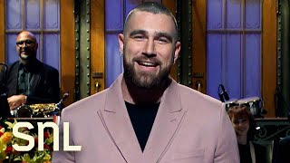 Travis Kelce Monologue  SNL [upl. by Yesnel]