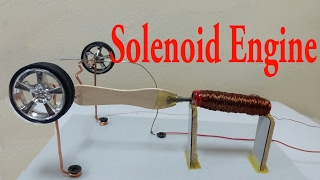 Solenoid EngineEASY Science Experiment You Can Do at HomeHow to make tutorial [upl. by Iggie]