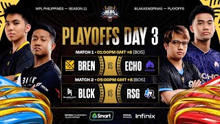 FILIPINO MPLPH S11  Playoffs Day 3 [upl. by Tunk602]