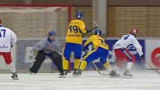 Sweden grabs World Bandy Championship [upl. by Alletse115]