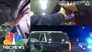 Shocking Footage Shows Army Lt PepperSprayed During Traffic Stop  NBC Nightly News [upl. by Gemmell]