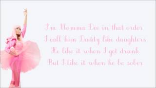 High School  Nicki Minaj Lyrics HD Nicki only [upl. by Ailime]